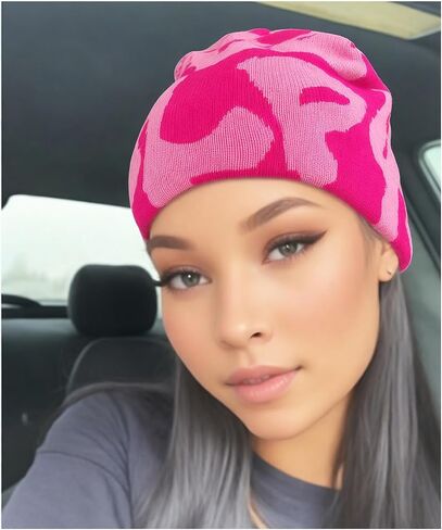 Graphic MEA Y2k Beanie Women Men, Ideal Gift Winter Culpa Knit Hat in Saudi Arabia