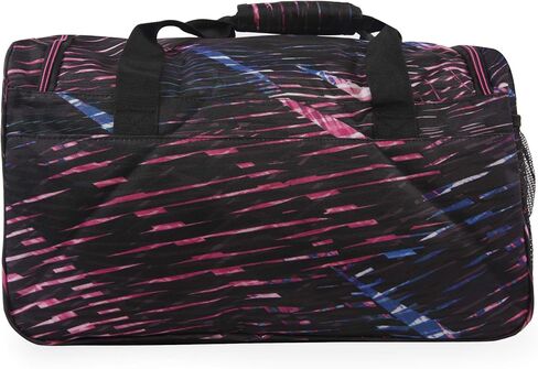 Fila Kelly 19-in Sports Duffel Bag, Stripe Static Pink, One Size in Saudi Arabia