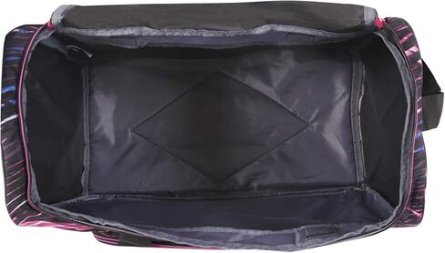 Fila Kelly 19-in Sports Duffel Bag, Stripe Static Pink, One Size in Saudi Arabia