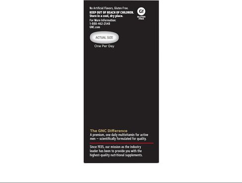 GNC Mega Men Multivitamin | Energy and Metabolism | 1 Daily in Saudi Arabia