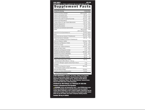 GNC Mega Men Multivitamin | Energy and Metabolism | 1 Daily in Saudi Arabia