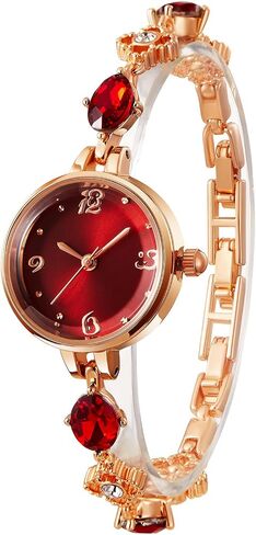 Women's Bracelet Watch Round Mini Watches for Women Waterproof Exquisite Gifts for Women in Saudi Arabia