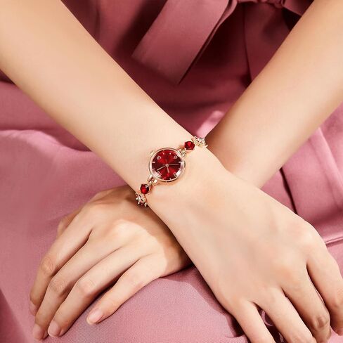 Women's Bracelet Watch Round Mini Watches for Women Waterproof Exquisite Gifts for Women in Saudi Arabia