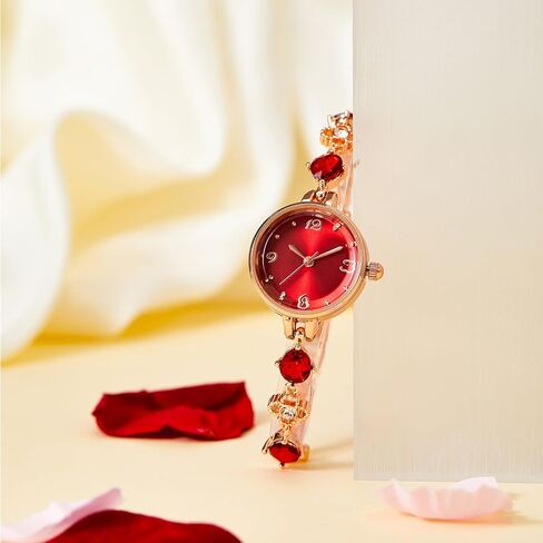 Women's Bracelet Watch Round Mini Watches for Women Waterproof Exquisite Gifts for Women in Saudi Arabia