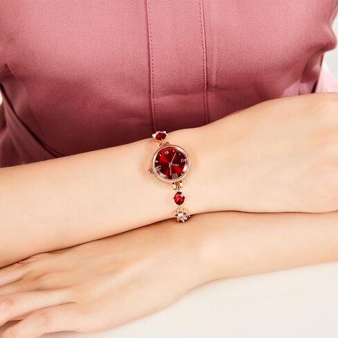 Women's Bracelet Watch Round Mini Watches for Women Waterproof Exquisite Gifts for Women in Saudi Arabia