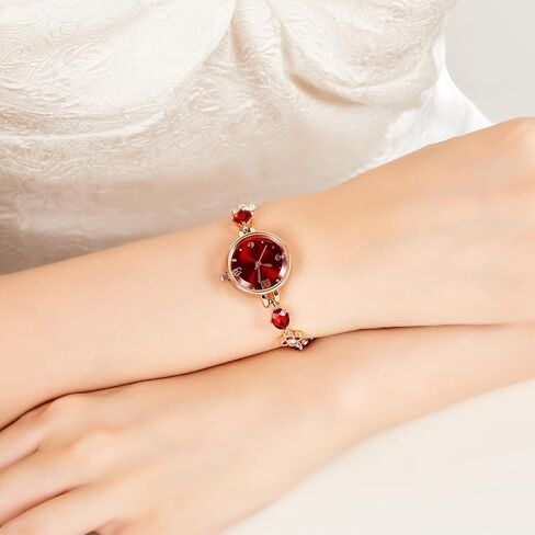 Women's Bracelet Watch Round Mini Watches for Women Waterproof Exquisite Gifts for Women in Saudi Arabia