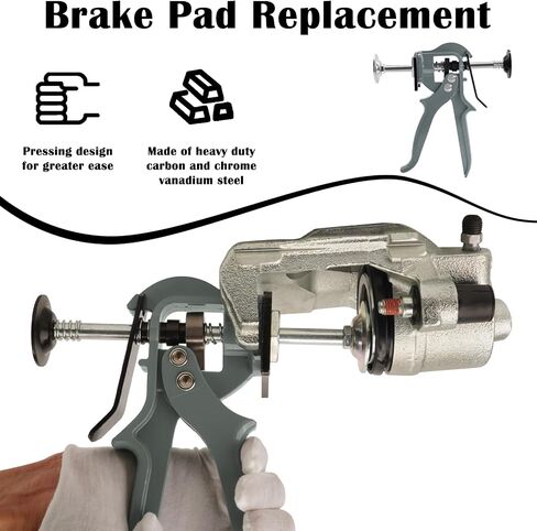 24300 Speedy Brake Pad Spreader, Brake Piston Brake Caliper Compression Tool Compatible with Most Vehicle (Red) in Saudi Arabia