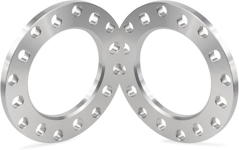 GAsupply 12mm 8 Lug Universal Wheel Spacers, Fit for F250 E350 Ram 2500 3500 Express 3500 K3500 Silverado Suburban 2500 Sierra 2500HD 3500HD, 4pcs 8x6.5 8x165.1 8x170 8x180 1/2 inch Forged Spacer in Kuwait