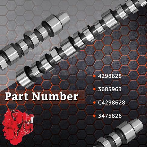 4298628 عمود الحدبات الجديد يناسب محرك الكمون ISX QSX15 ISX15 (عمود الحدبات صمام) in Kuwait