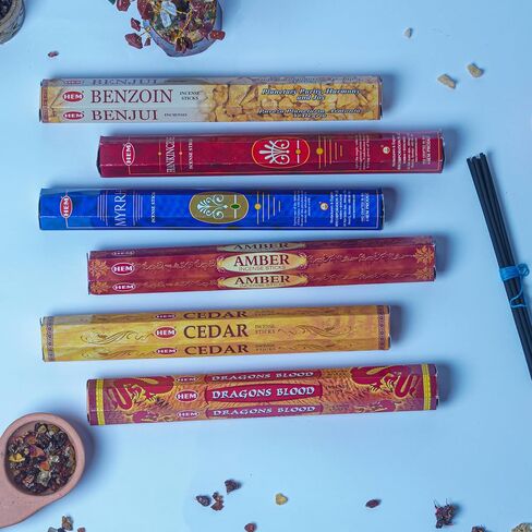 1 X Green Apple - Box of Six 20 Stick Tubes, 120 Sticks Total - HEM Incense in Kuwait