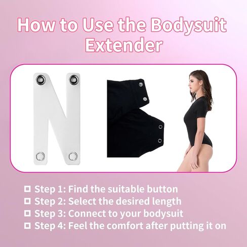 موسع بدلة نسائية - تصميم مرن على شكل حرف N لتعزيز الراحة والتمدد، قابل للتعديل للجذع الطويل in Kuwait