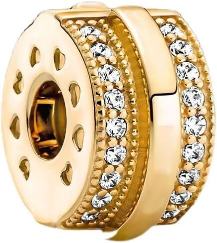 Safety Chain Charm 925 Sterling Silver Pendant,Jewelry Beads Gifts for Women Bracelet&Necklace in Kuwait