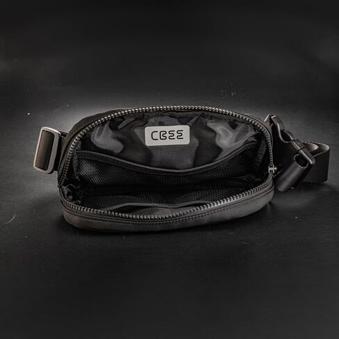 Everywhere Belt Bag, Crossbody Fanny Pack for Women, Men, Fashion, Waterproof, Nylon (Black) in Saudi Arabia