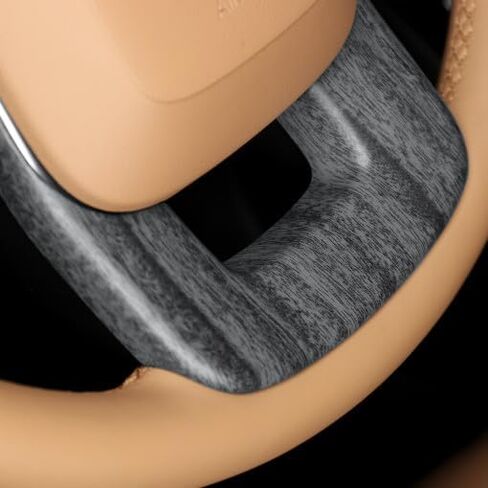 YOUTOOCAR Carbon Fiber Pattern Steering Wheel Cover Trim Compatible with Hyundai Santa FE 2024-2025 Accessories in Kuwait