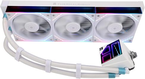 مبرد مياه وحدة المعالجة المركزية من Thermalright Frozen Infinity 360 أسود، مع مراوح PWM ثلاثية مرآة إنفينيتي مقاس 124 مم، لـ Intel 1150/1151/1200/2011/ 1700/1851&AMD/AM4/AM5,360 حجم مشعاع تبريد المياه بمرآة لا متناهية in Saudi Arabia
