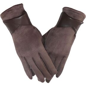 Women’s Fashion Thin Warm Fleece Winter Gloves
