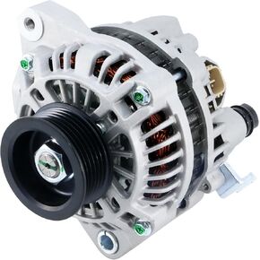 Alternator Replacement New Compatible with 2001 2002 2003 2004 2005 Honda Civic, EL L4 1.7L, 06311PLM505RM 31100-PLM-A01A02 02RM AHGA50 64 A005TA6991A 400-48035 90-27-3268 13893N