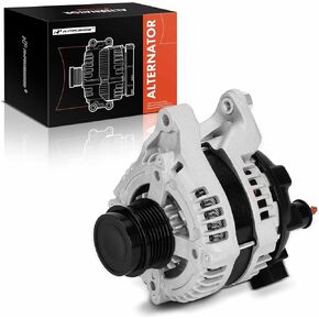 A-Premium Alternator Compatible with Chevrolet Camaro 2016-2023 3.6L, 12V 150A 6-Groove Decoupler Pulley Clockwise, Replace# 1042118900, 1042118901