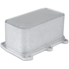 A-Premium Engine Oil Cooler Compatible with Mercedes-Benz C300, C63 AMG, CL65 AMG, E300, E63 AMG S, GLC300, GLC63 AMG, S560, S63 AMG Replace# 1331880001