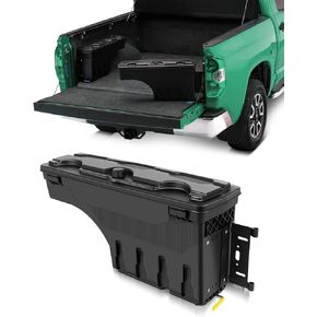 SCITOO Tool Box | Fits For Ford For F-150 2015-2022 | Truck Bed Storage Box, Left Driver Side