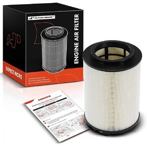 A-Premium Engine Air Filter Compatible with Chevrolet Colorado 2004-2007 & GMC Canyon 2004-2007 & Hummer H3 2007-2007 & Isuzu i-280, i-290, i-350, i-370