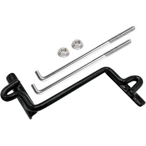 Battery Hold Down Kit Replacement for Select Jeep Models,Jeep Cherokee 1997-2001,Jeep Wrangler 1987-1995,with 304 stainless steel flange nut and L bolt kits