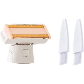 Body Ladies Shaver Replacement Heads and Shaver Guide Combs for Flawless Body Rechargeable Ladies Shaver and Trimmer Include Cleaning Brush and Velvet Bag