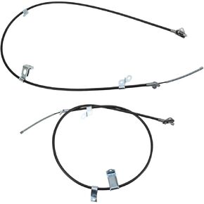 TRQ Rear Parking Brake Cable Compatible with 2004-2006 Scion xB