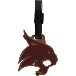 Desert Cactus Texas State University Luggage Tag TXState Bobcats Tag Bag (PVC Luggage Tag - Design A)
