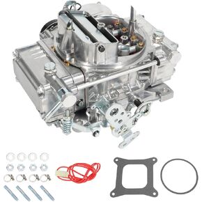 BR-67270 Carburetor 600 CFM/4150 Model/4-Barrel for Holley Quick Fuel Brawler Vacuum Secondary Electric Choke, Compatible with Corvette Dodge Ford Buick GMC Chrysler Plymouth Mercury