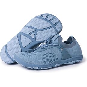 Theora Pro - Ergonomic Supportive & Non-Slip Barefoot Shoes, Wide Toe Box & Durable Sole, Breathable Ultralight, Walking, Zero Drop Shoes for Women Men (Unisex)