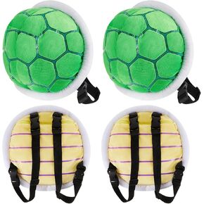 2 قطعة 11.8 × 11.4 بوصة حقيبة ظهر لطيفة على شكل سلحفاة خضراء قطيفة على شكل سلحفاة حقيبة ظهر أنيقة للجنسين ناعمة على شكل حيوانات كرتونية لأزياء تنكرية وإكسسوارات الملابس وهدايا حفلات الكريسماس in Kuwait