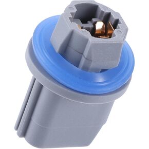 Motoforti Car Side Marker Lamp Bulb Socket Holder, for Ford F-250 F-350 F-450 Super Duty 2008-2015, Plastic, Gray