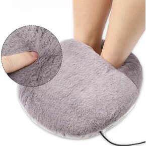 Electric Heated Foot Warmer for Men and Women, Soft and Cozy Heated Cushioned pad, Fast Heating for Winter in Saudi Arabia
