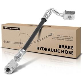 A-Premium Rear Driver Outer Brake Hydraulic Hose Compatible with Hummer Models - H2 2008-2009 6.2L - Replace# 15288886