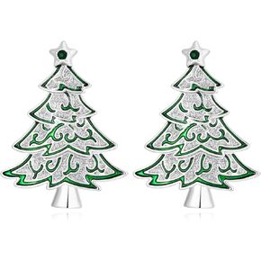 MUYAN Sparkling Christmas Dangle Earrings for Women Holiday Tree Earrings Festive Gift Christmas Jewelry Gift in Kuwait