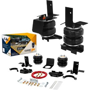 TORQUE Airbag Air Bag Suspension Kit for 1992-1999 GMC and Chevrolet Chevy Suburban 1500 2500 2WD 4WD Rear Helper Bag Spring Towing 5000 lbs (Replaces Firestone Ride Rite 2101) (TR2101)