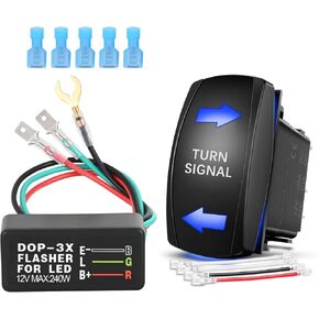Nilight Arrows Motor Polarity Reverse Momentary Rocker Switch DPDT 20A 12V 24V 7PIN (ON) Off (ON) Switch Toggle Wire Up Down Carling Switch for Car Boat Truck Linear Actuator Trailer, 2 Years Warranty