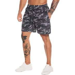 Men's Athletic Running Shorts Quick Dry Workout Shorts Lightweight Sports Gym Basketball Shorts Hiking