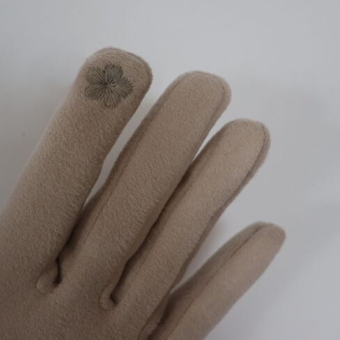 Women's Thin Warm Fleece Touchscreen Winter Gloves in Kuwait