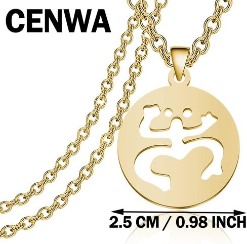 CENWA Stainless Steel Co-qui Taino Necklace Taino Pendant Necklace in Saudi Arabia