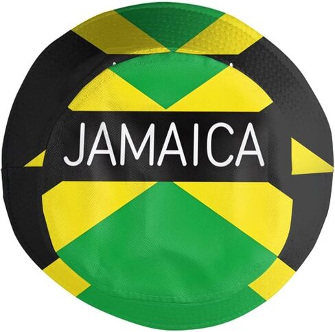 Jamaica Flag Bucket Hat, Unisex Jamerica Hat Outdoor Beach Summer Fisherman Cap for Women Men in Saudi Arabia