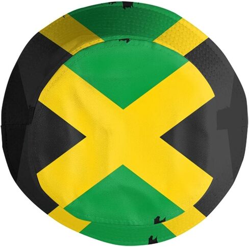 Jamaica Flag Bucket Hat, Unisex Jamerica Hat Outdoor Beach Summer Fisherman Cap for Women Men in Saudi Arabia
