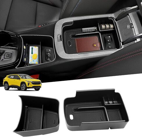 2024 2025 Chevrolet Trax Center Console Organizer，for 2024+ Chevy Trax &2024+ Buick Encore GX/Envista Console Trays，2024 Chevy Trax Insert Glove Pallet Organizer 2025 Chevrolet Trax in Saudi Arabia