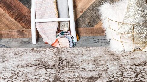 Unique Loom Sofia Collection Area Rug - Larvotto (2'x 6' 7" Runner, Brown/ Beige) in Saudi Arabia