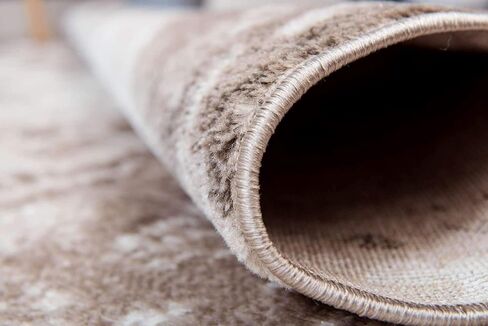 Unique Loom Sofia Collection Area Rug - Larvotto (2'x 6' 7" Runner, Brown/ Beige) in Saudi Arabia