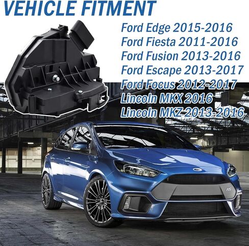 مشغل قفل الباب الجانبي للسائق الأمامي الأيسر من Qagea 5 دبابيس مناسب لسيارات Ford Edge 2015-2016، Escape 2013-2017، Fiesta 2011-2016، Focus 2012-2017، Fusion & Lincoln MKZ 2013-2016، يستبدل BF6A-F21813-BC in Kuwait