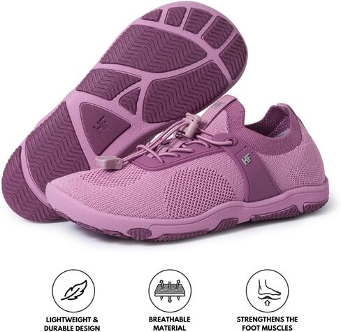Theora Pro - Ergonomic Supportive & Non-Slip Barefoot Shoes, Wide Toe Box & Durable Sole, Breathable Ultralight, Walking, Zero Drop Shoes for Women Men (Unisex) in Kuwait