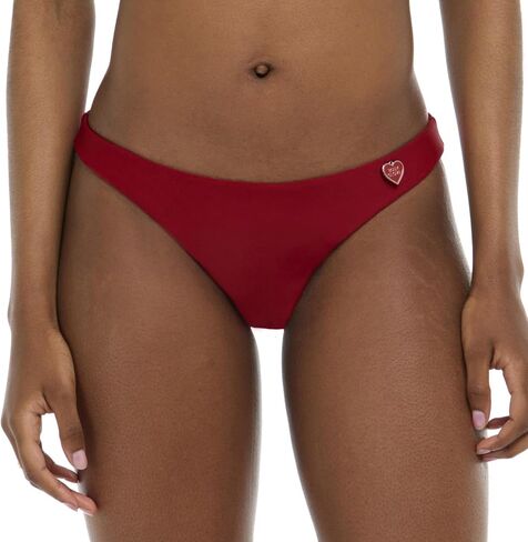 Body Glove Women's Smoothies Lillia Solid Fuller Coverage Bikini Bottom Swimsuit with Clean Finish Seams in Kuwait