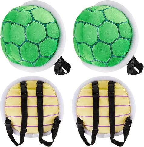 2 قطعة 11.8 × 11.4 بوصة حقيبة ظهر لطيفة على شكل سلحفاة خضراء قطيفة على شكل سلحفاة حقيبة ظهر أنيقة للجنسين ناعمة على شكل حيوانات كرتونية لأزياء تنكرية وإكسسوارات الملابس وهدايا حفلات الكريسماس in Kuwait